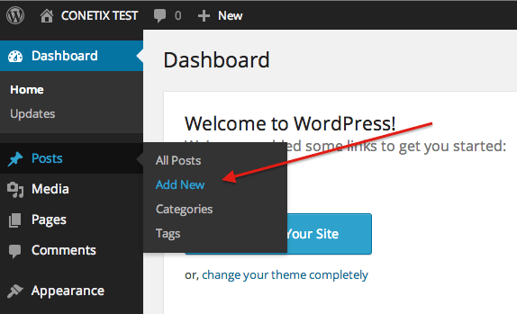How To Add A WordPress Blog Post